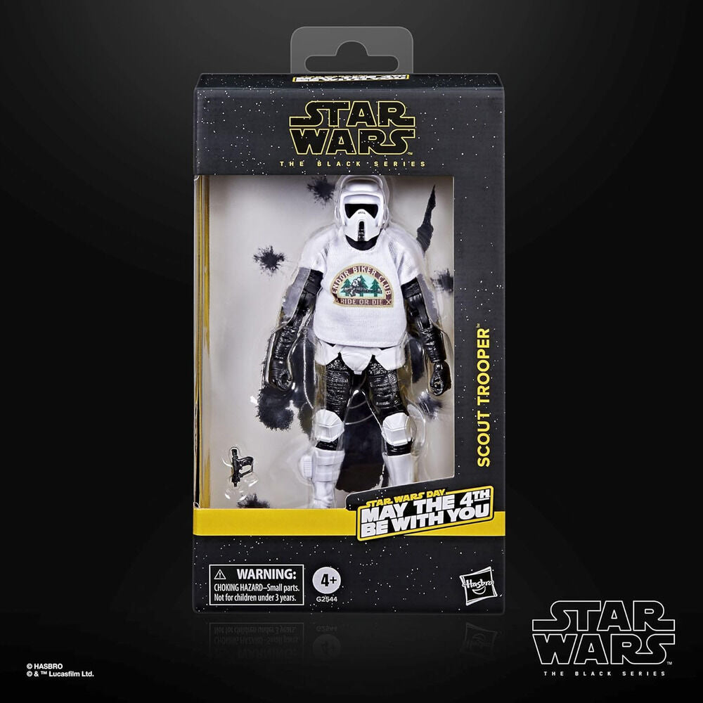 Figura  Scout Trooper May The 4th Be With You Star Wars 15cm Frikytopia