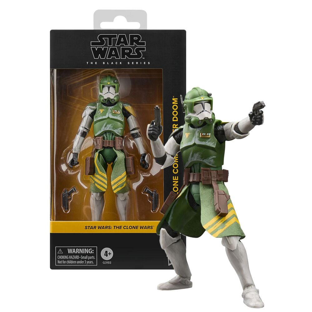 Star Wars: The Clone Wars Black Series Figura Clone Commander Doom 15 cm