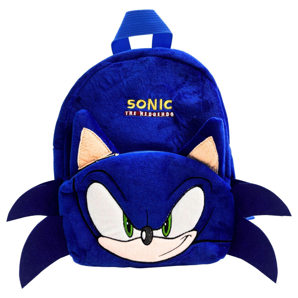 Mochila Peluche Sonic the Hedgehog 30cm Frikytopia