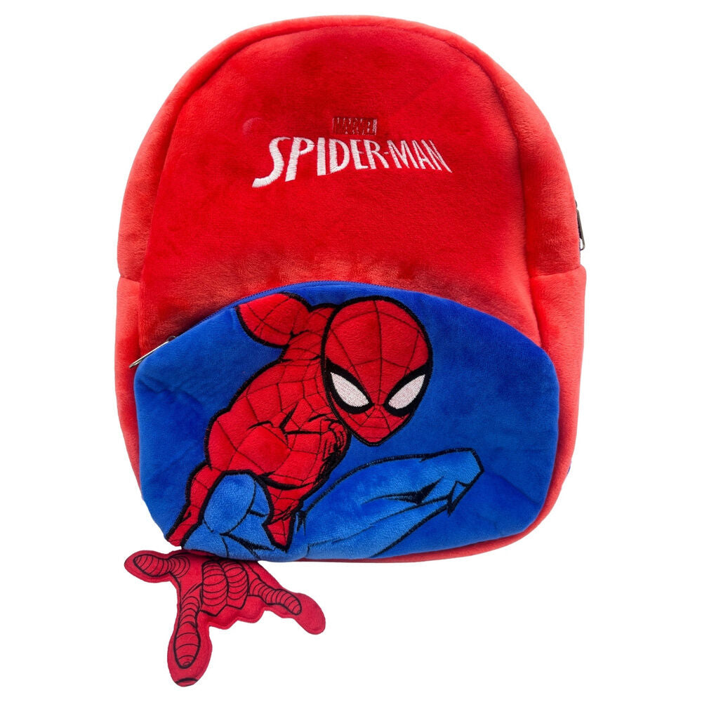 Mochila Peluche Spiderman Marvel 30cm Frikytopia