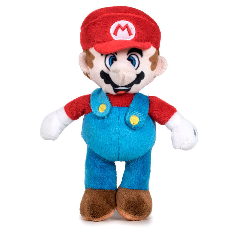 Peluche Mario Super Mario Bros Nintendo soft 18cm Frikytopia