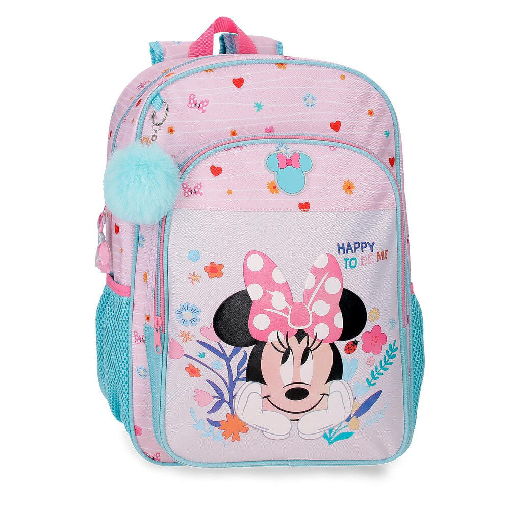Mochila Happy To Be Me Minnie Disney 40cm adaptable Frikytopia