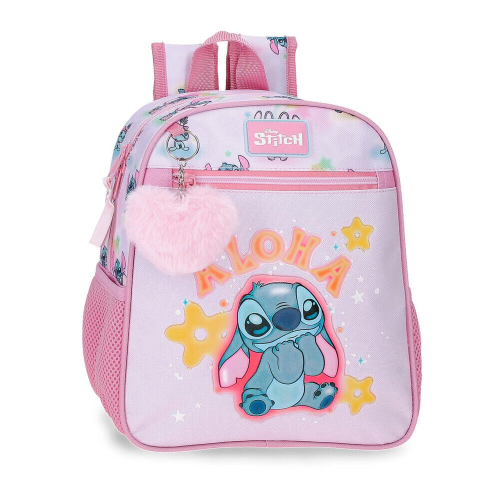Mochila You & Me Stitch Disney 28cm adaptable Frikytopia