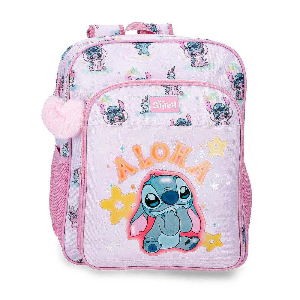 Mochila You & Me Stitch Disney 40cm adaptable Frikytopia