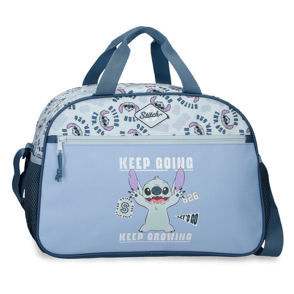 Bolsa viaje Keep Going Stitch Disney 40cm Frikytopia