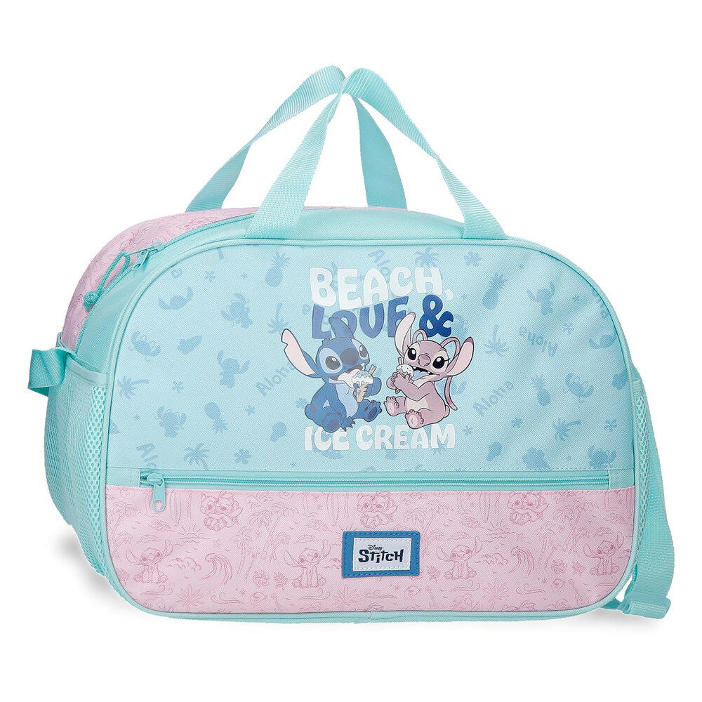 Bolsa viaje Beach & Love Stitch Disney 40cm Frikytopia