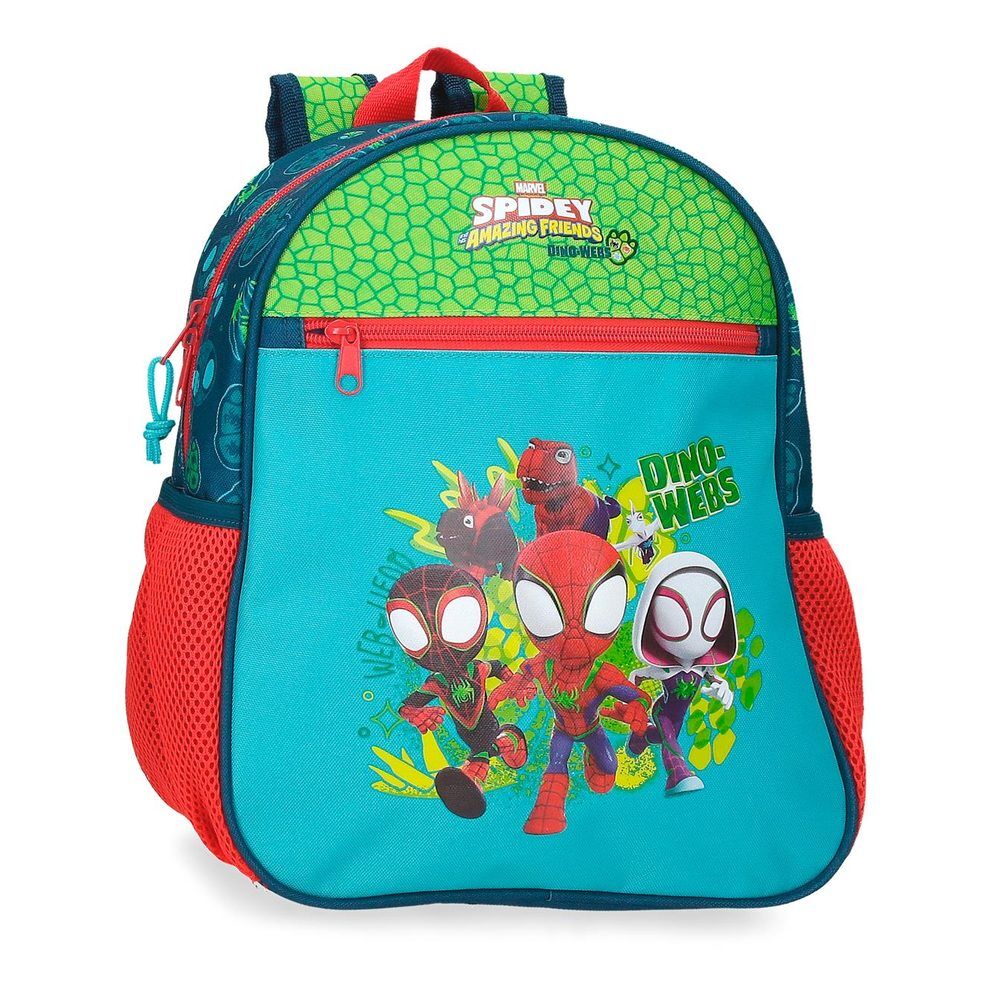 Mochila Dino-Webs Spiderman Marvel 33cm adaptable Frikytopia