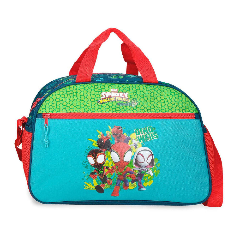 Bolsa viaje Dino-Webs Spiderman Marvel 40cm Frikytopia
