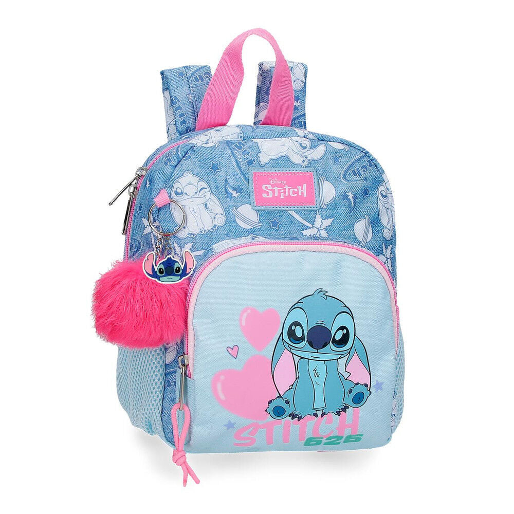 Mochila Hearts Stitch Disney 24cm Frikytopia