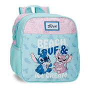 Mochila Beach & Love Stitch Disney 25cm adaptable
