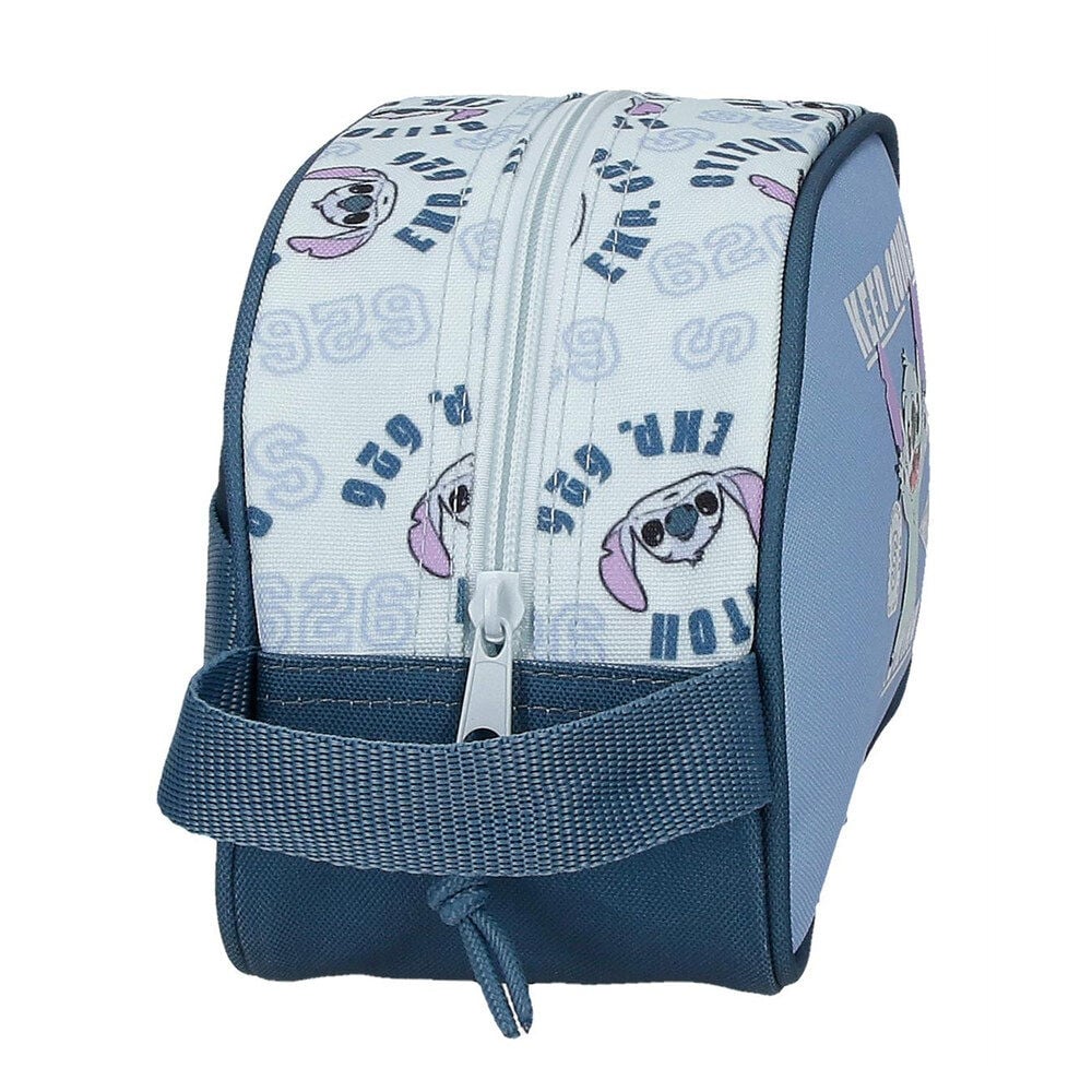 Neceser Keep Going Stitch Disney adaptable