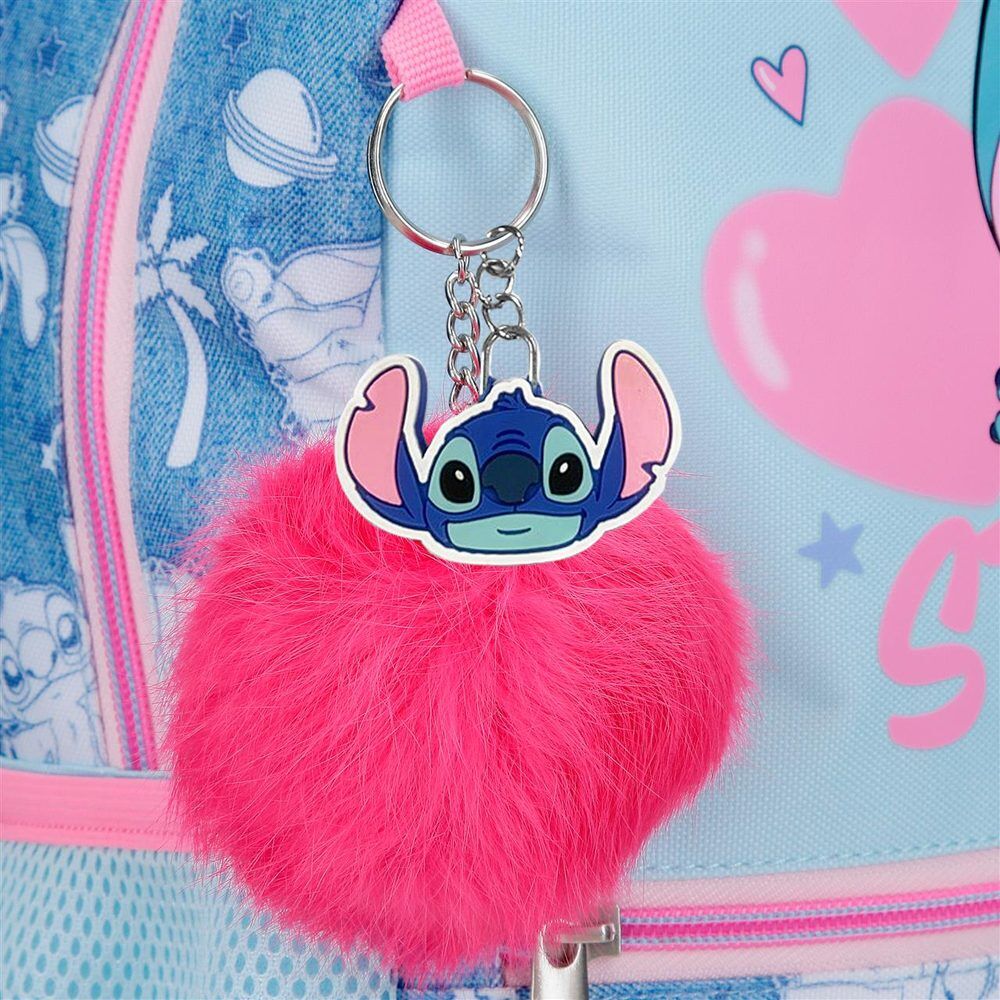 Mochila Hearts Stitch Disney 24cm