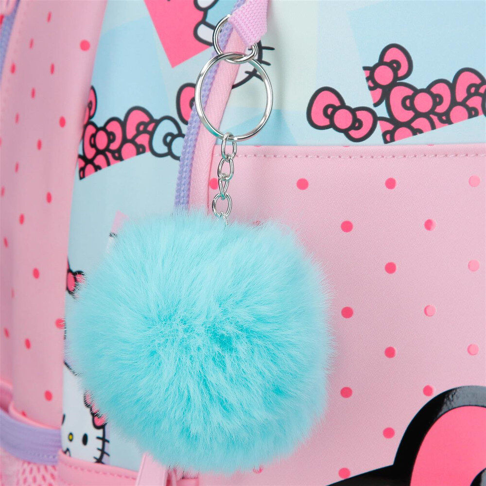 Mochila Bows Hello Kitty 42cm adaptable
