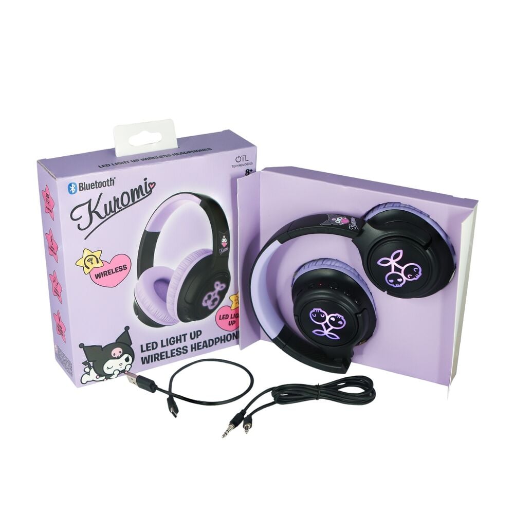 Auriculares infantiles Kuromi Hello Kitty Frikytopia