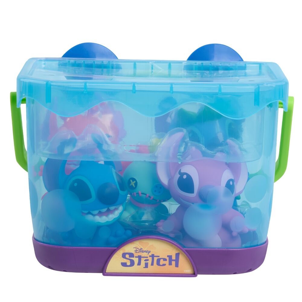 Set 5 figuras baño Stitch Disney