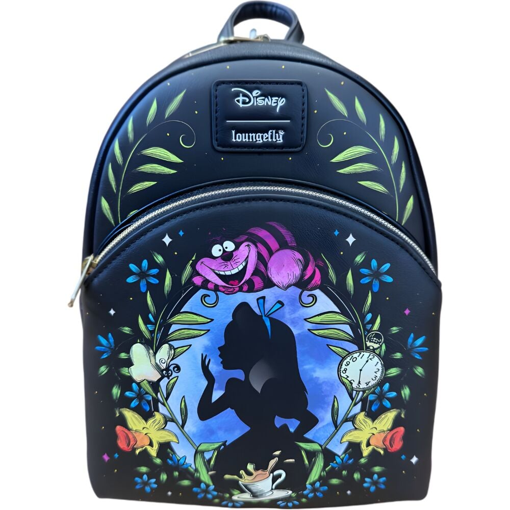 Mochila Disney Alice In Wonderland Floral Glow Collection Loungefly 26cm Frikytopia