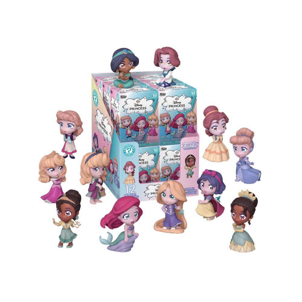 Disney Mystery Minis Minifiguras Princess Manga- 5 cm Expositor (12)