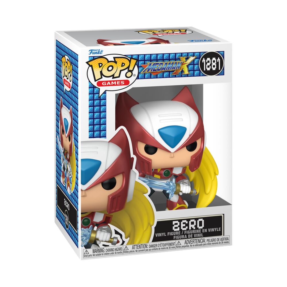 Mega Man Figura POP! Games Vinyl Zero 9 cm