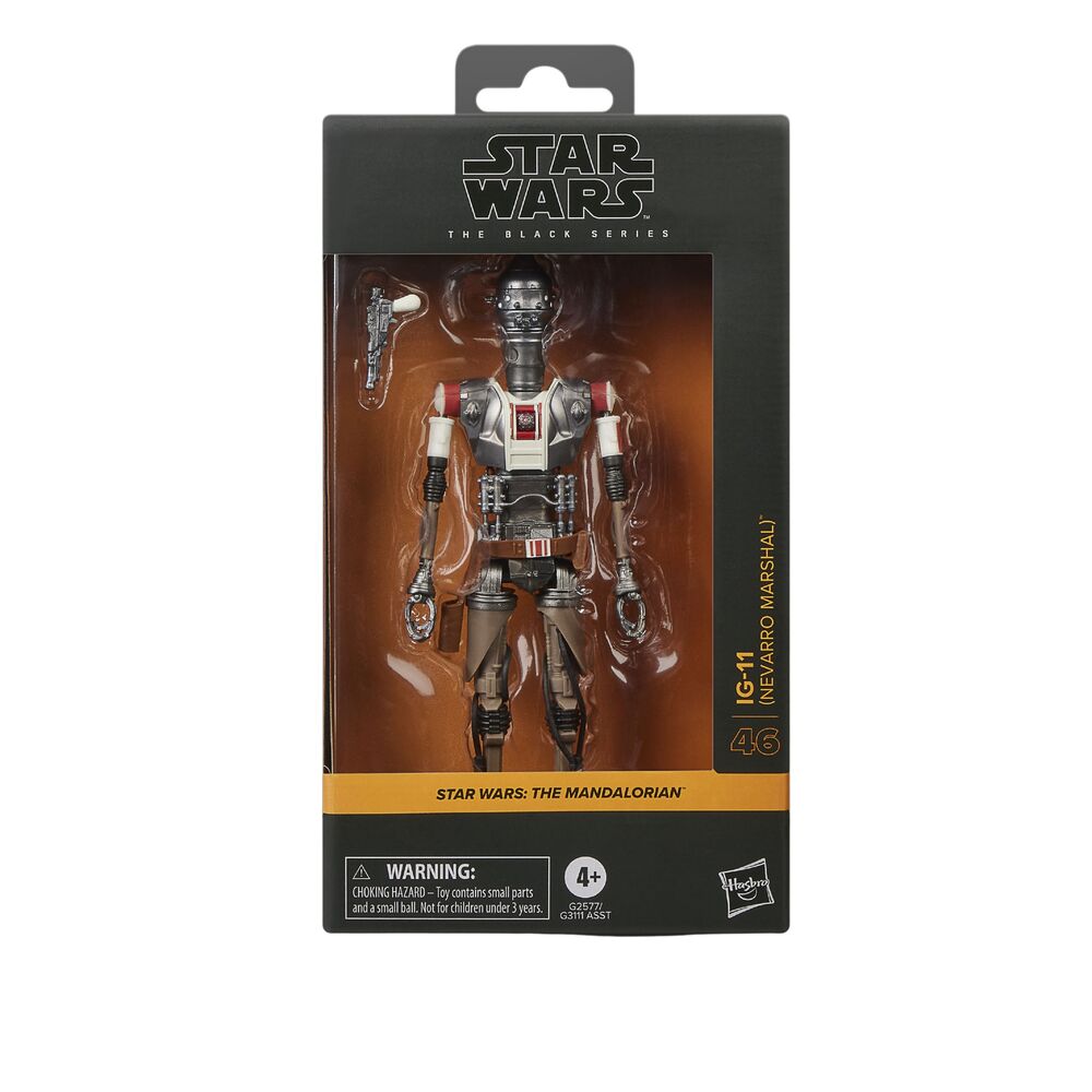 Star Wars: The Mandalorian Black Series Figura IG-11 (Nevarro Marshal) 15 cm