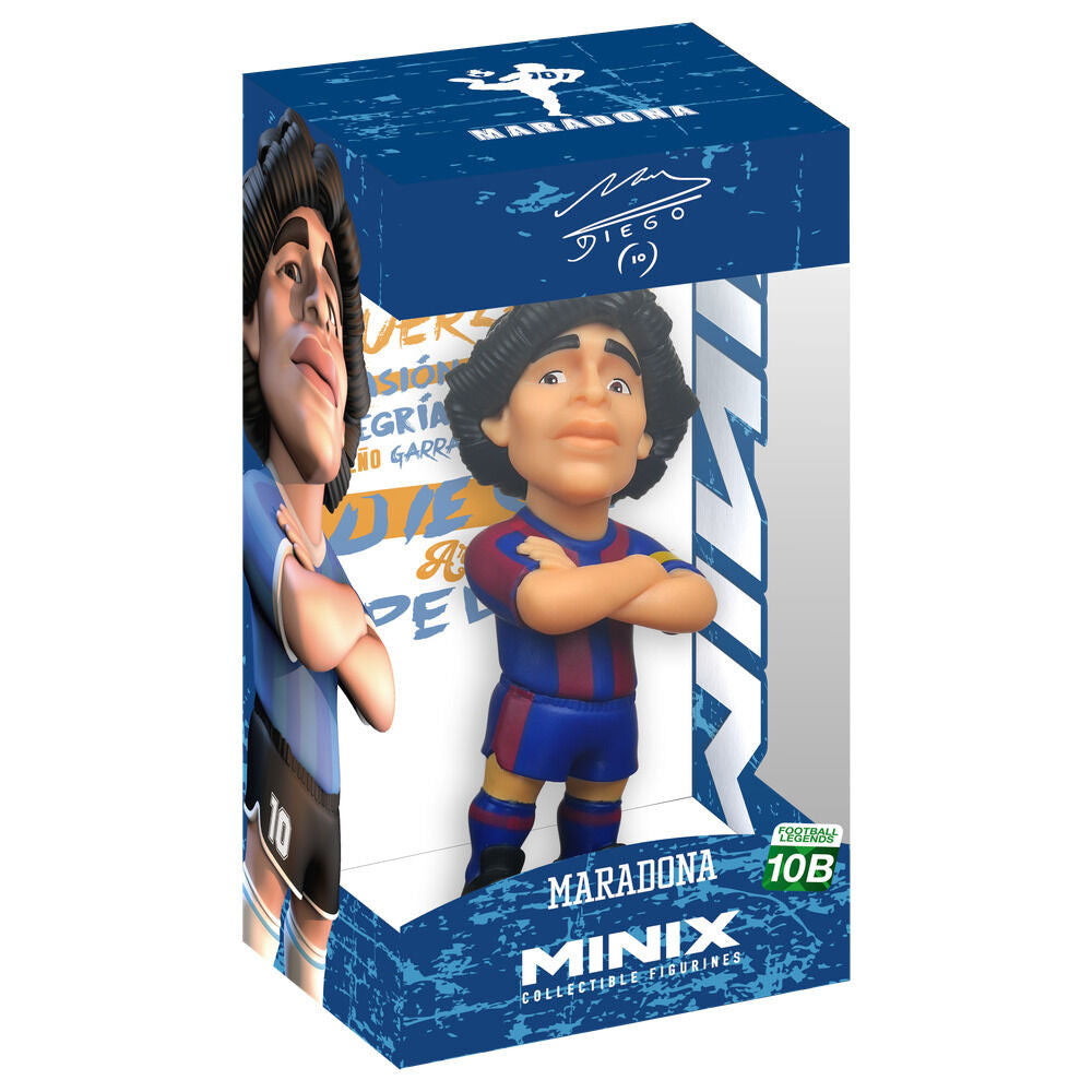 Figura Minix Blaugrana Maradona 12cm Frikytopia