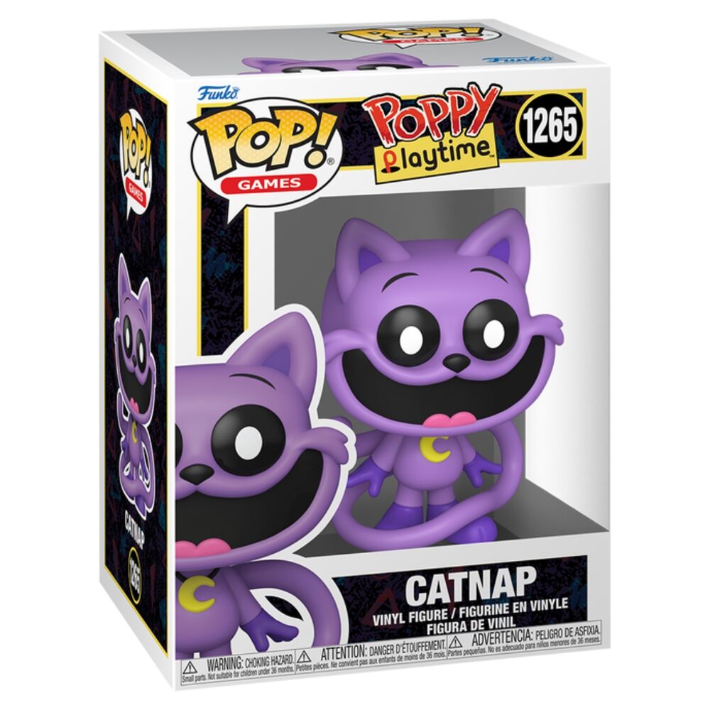 Poppy Playtime Figura POP! Games Vinyl Catnap 9 cm