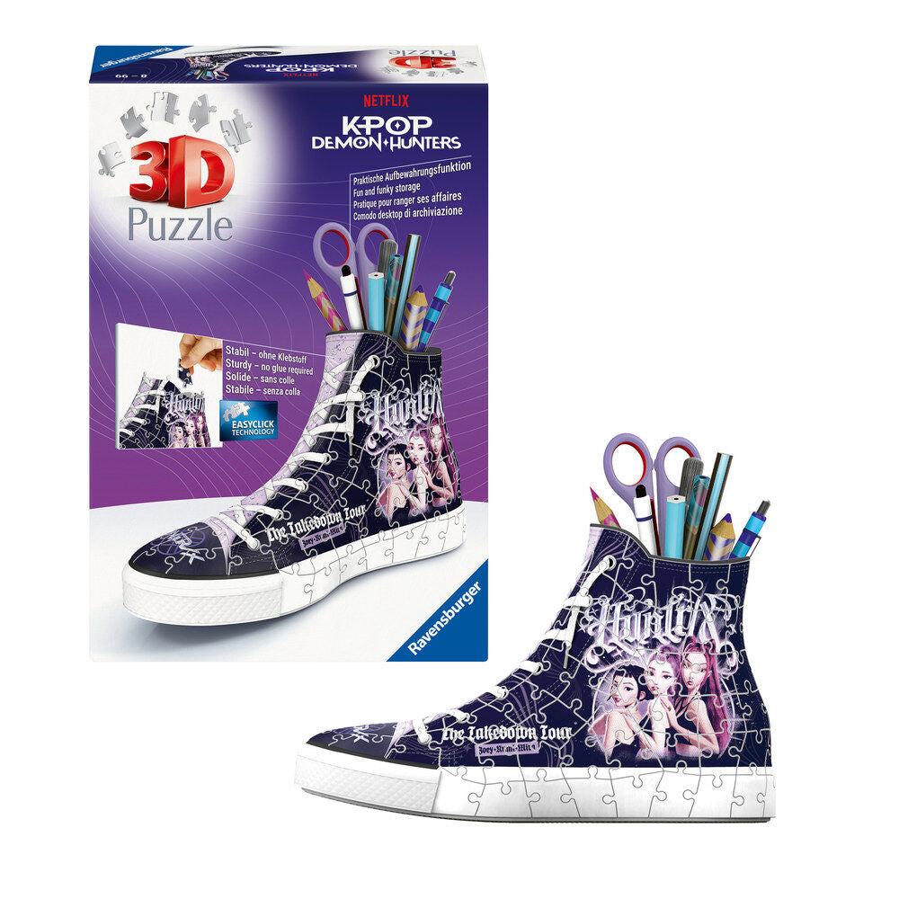 Puzzle 3D Sneaker K-Pop Demon Hunters 72pzs Frikytopia