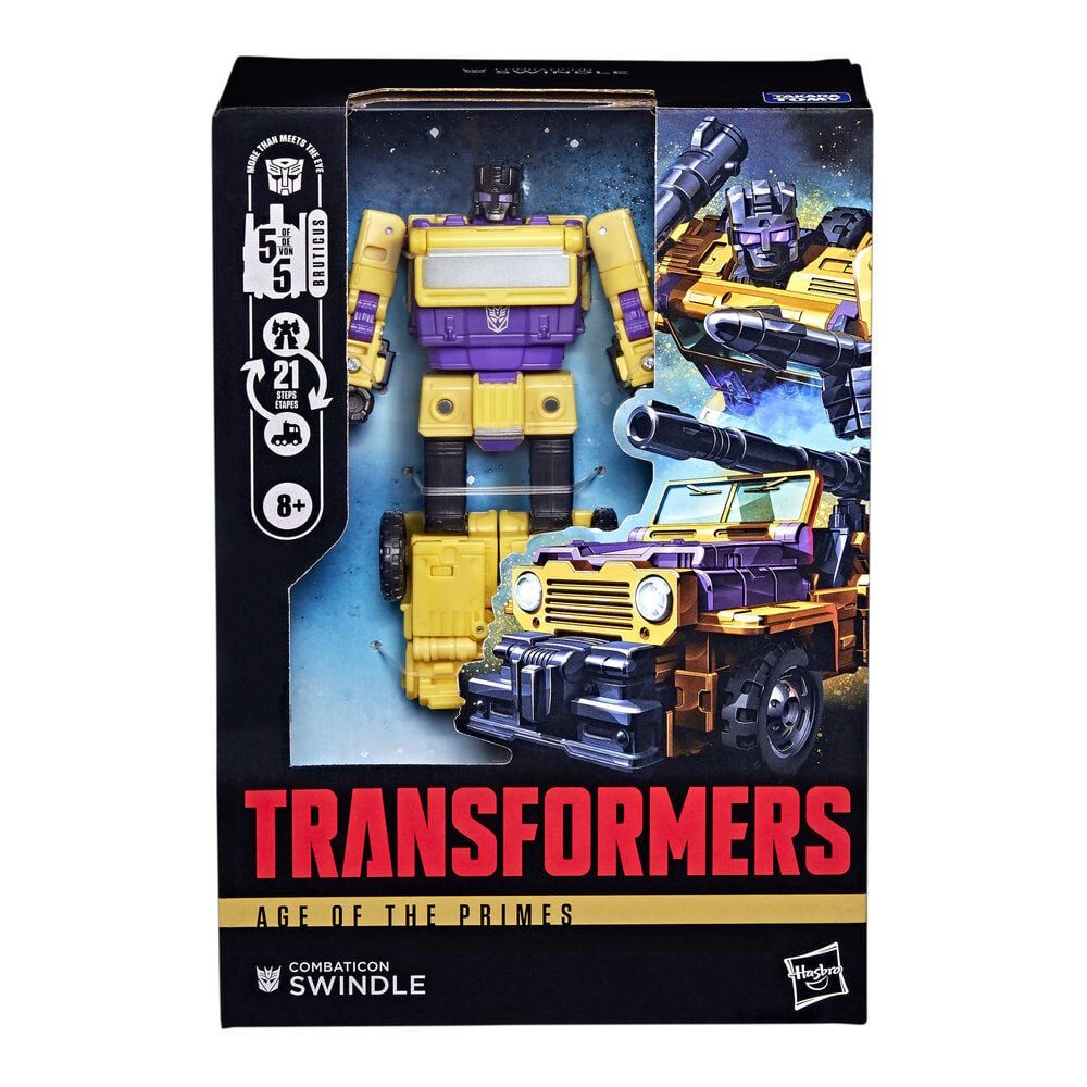 Figura Combaticon Swindle Age Of The Primes Transformers 16.5cm