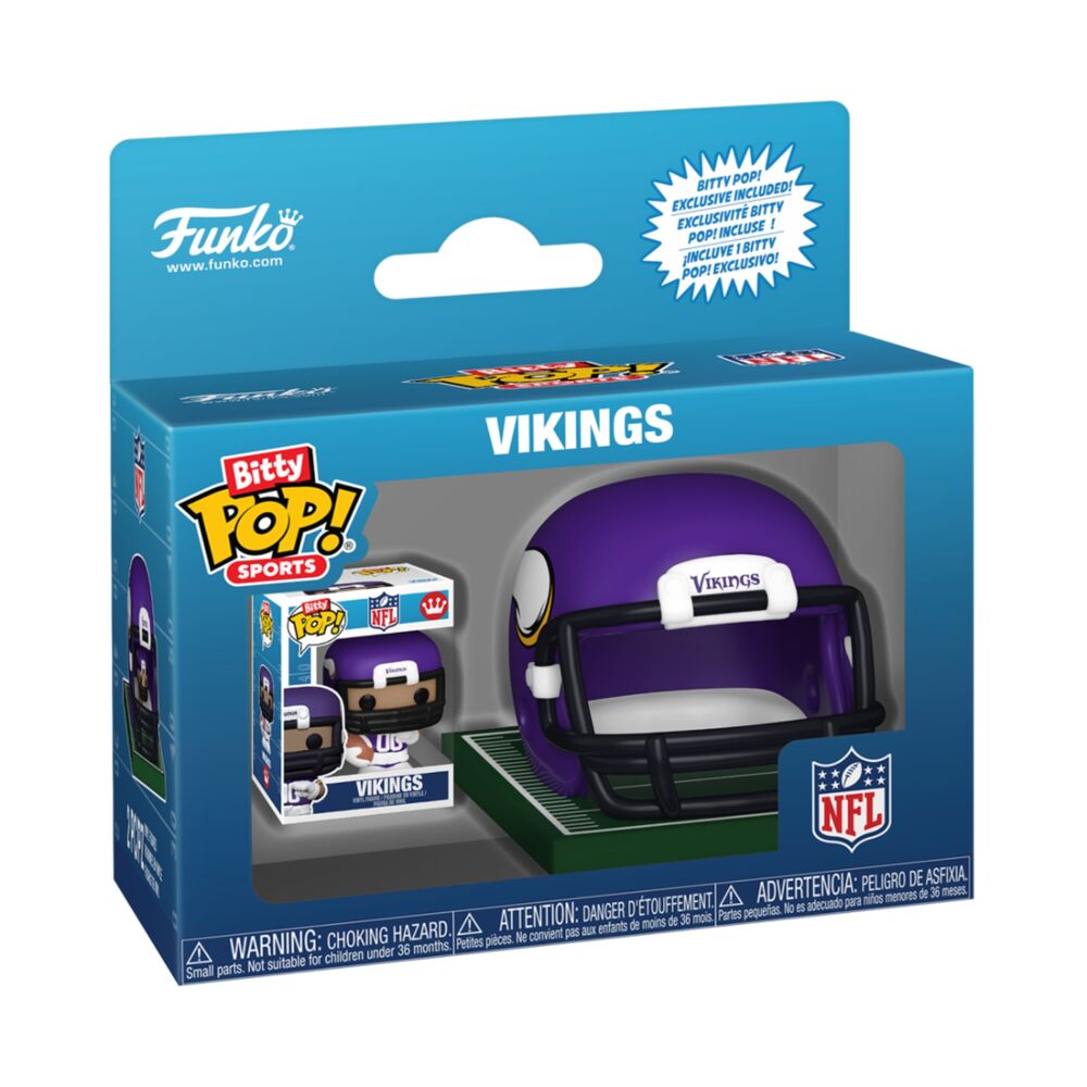 NFL Bitty POP! Helmets Vinyl Figures NFC Series 1 Surtido (12)
