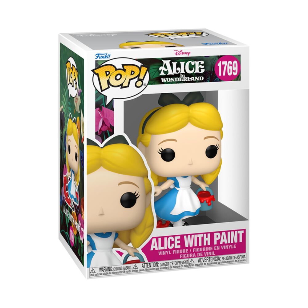 Alicia en el país de las maravillas Figura POP! Vinyl Alice with Paint 9 cm