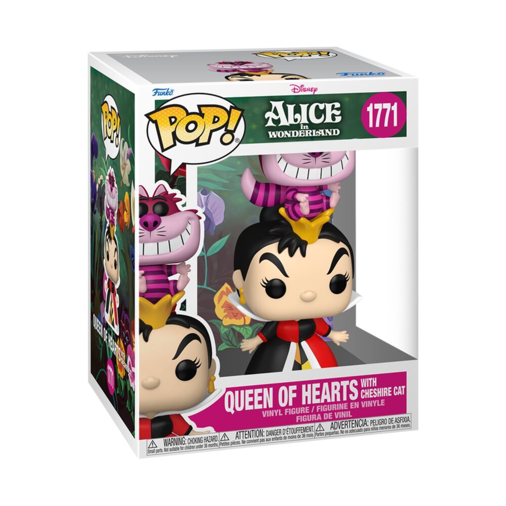 Alicia en el país de las maravillas Figura POP! Premium Vinyl Queen of Hearts 9 cm
