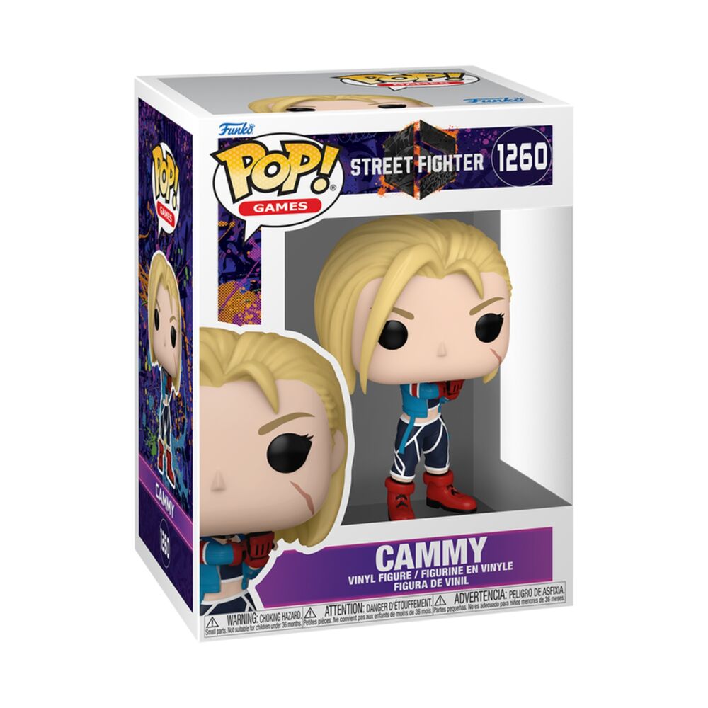 Street Fighter 6 Figura POP! Games Vinyl Cammy 9 cm
