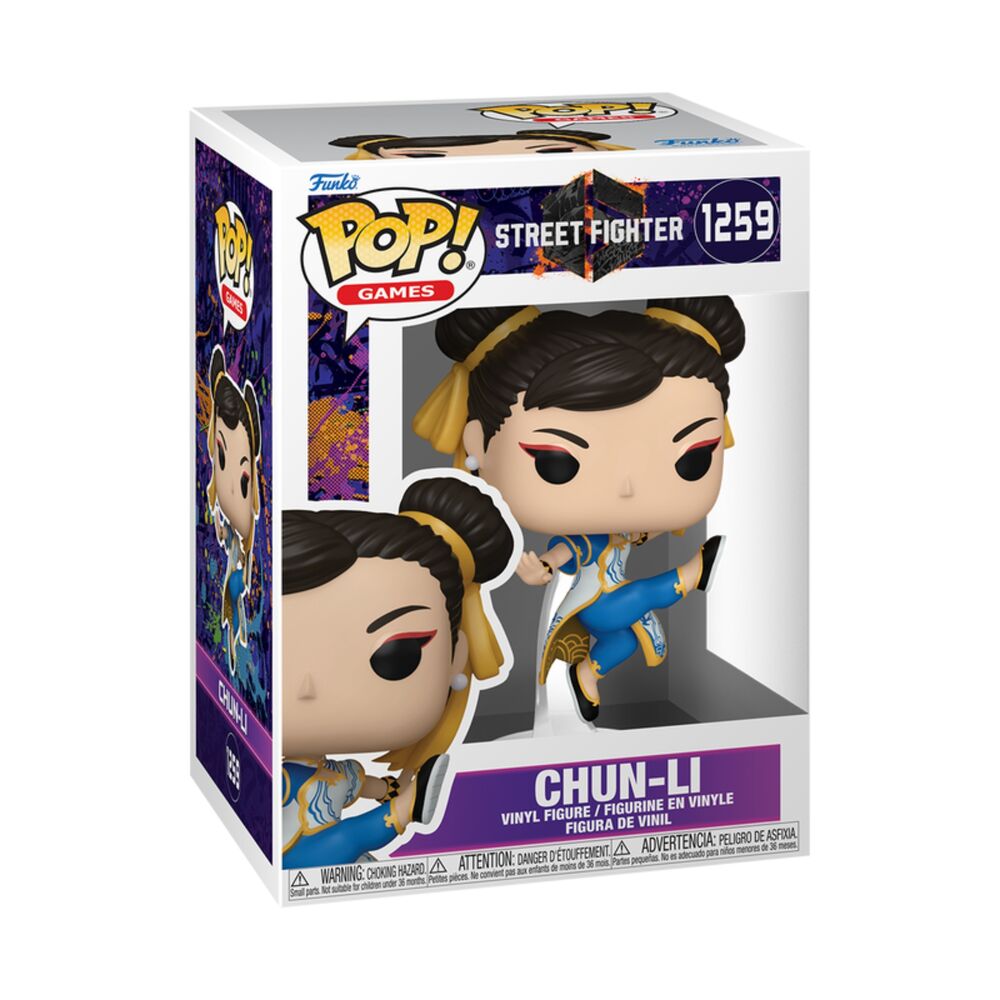 Street Fighter 6 Figura POP! Games Vinyl Chun-li 9 cm