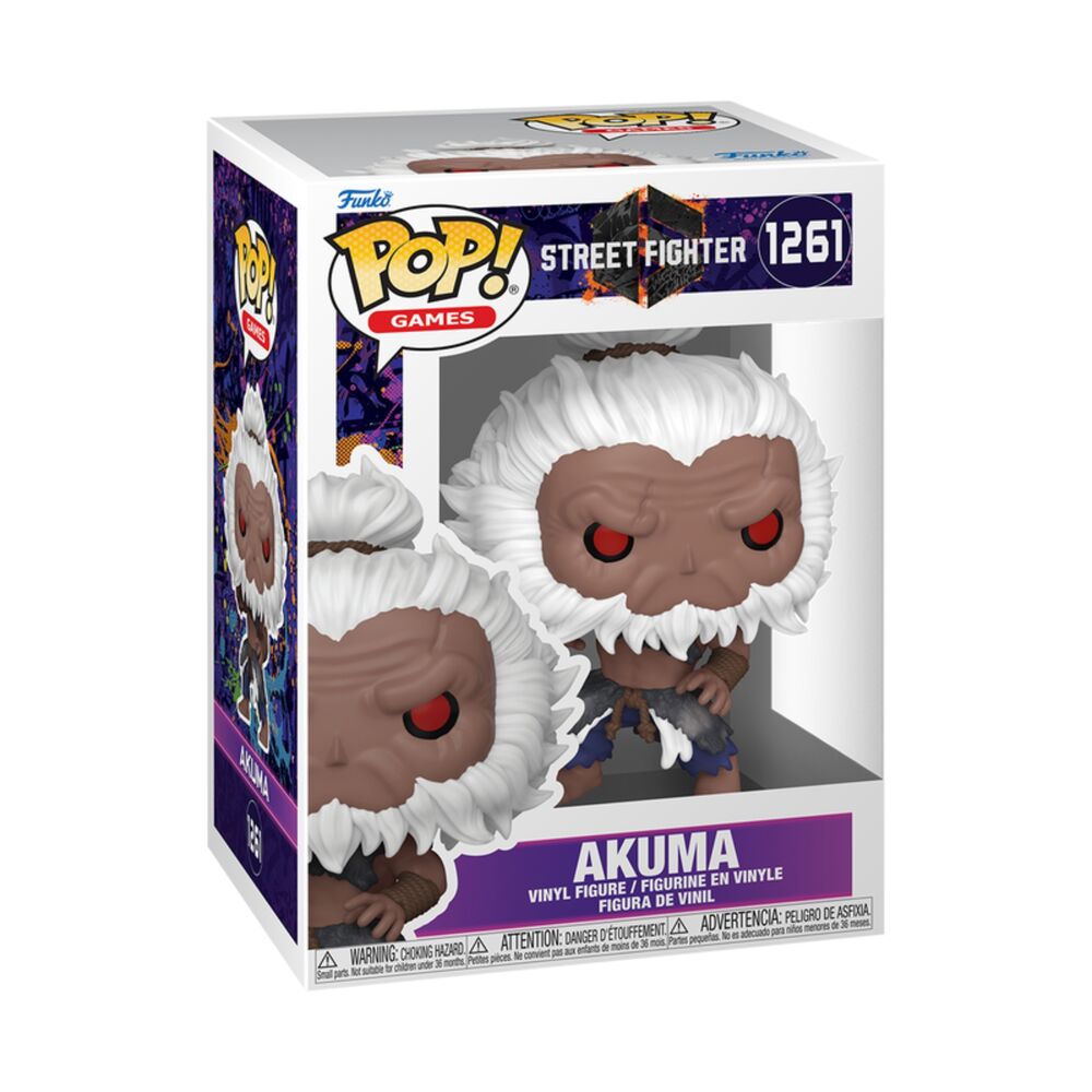 Street Fighter 6 Figuras POP! Animation Vinyl Akuma with Chase 9 cm Surtido (6)