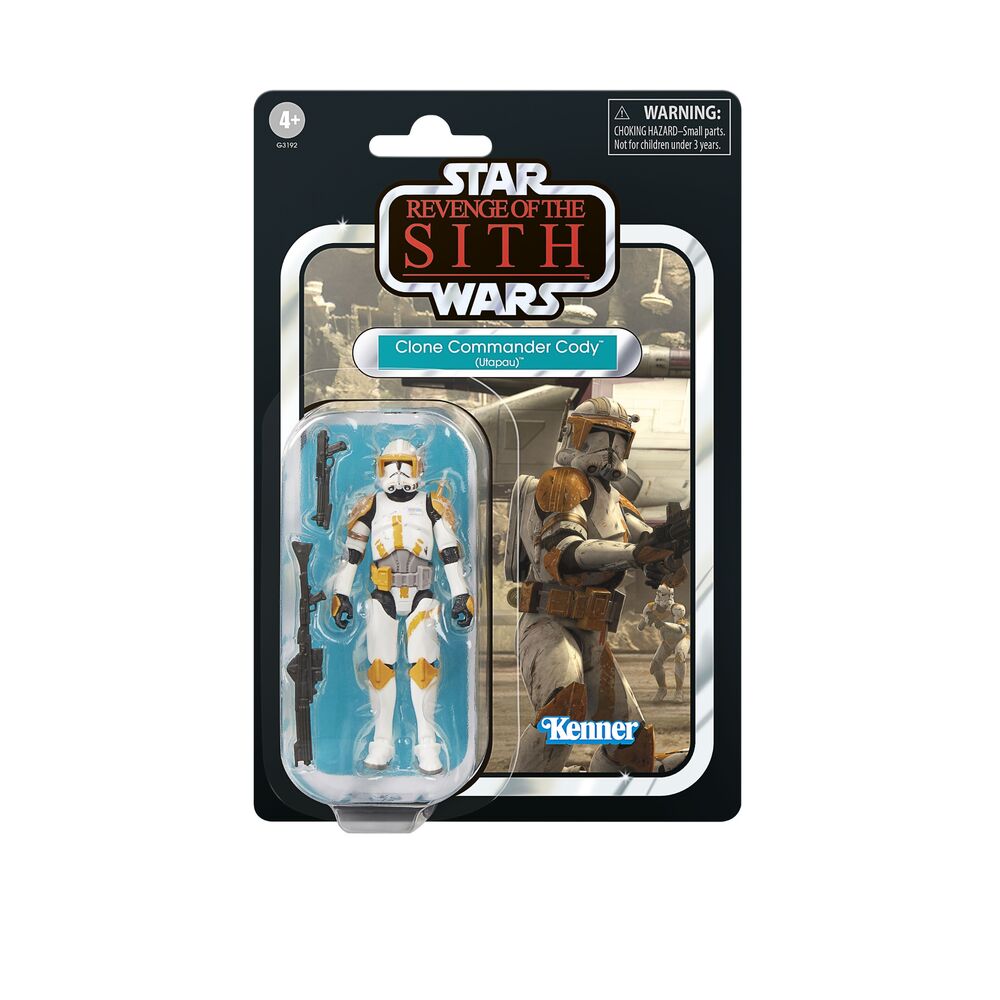 Star Wars Episode III Vintage Collection Pack de 2 Figuras Anakin Skywalker & Clone Commander Cody (Utapau) 10 cm