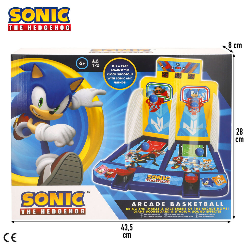 Juego Arcade Basket Sonic the Hedgehog