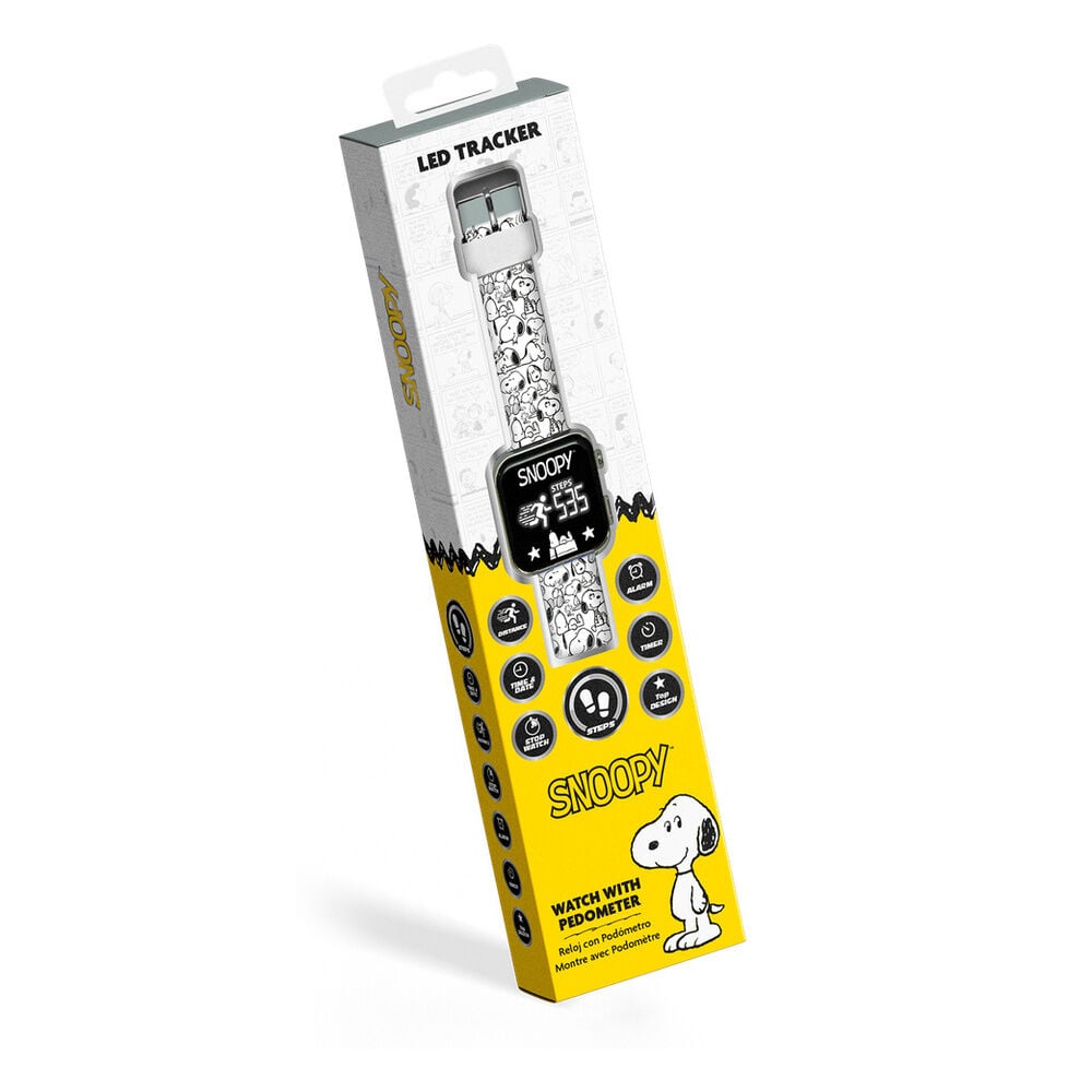 Reloj led multifuncion Snoopy Peanuts Frikytopia