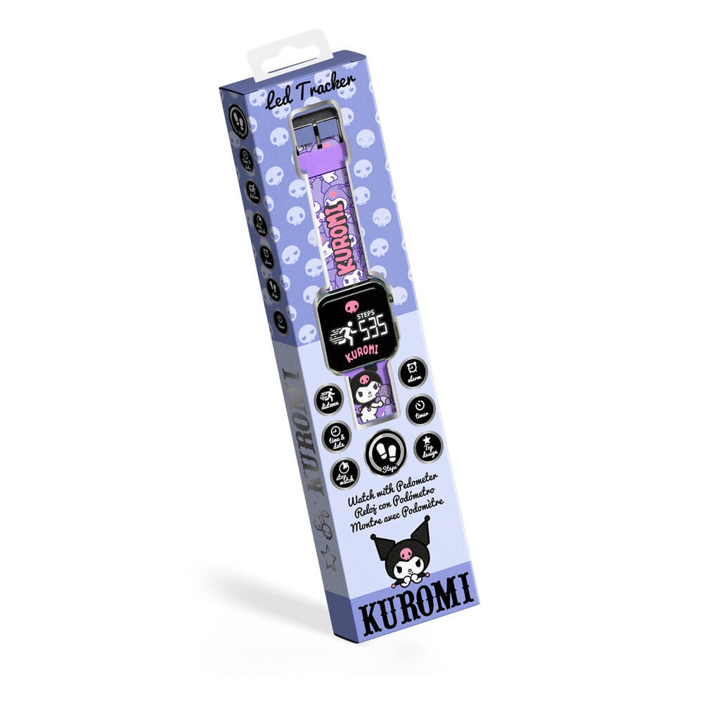 Reloj led multifuncion Kuromi Hello Kitty Frikytopia
