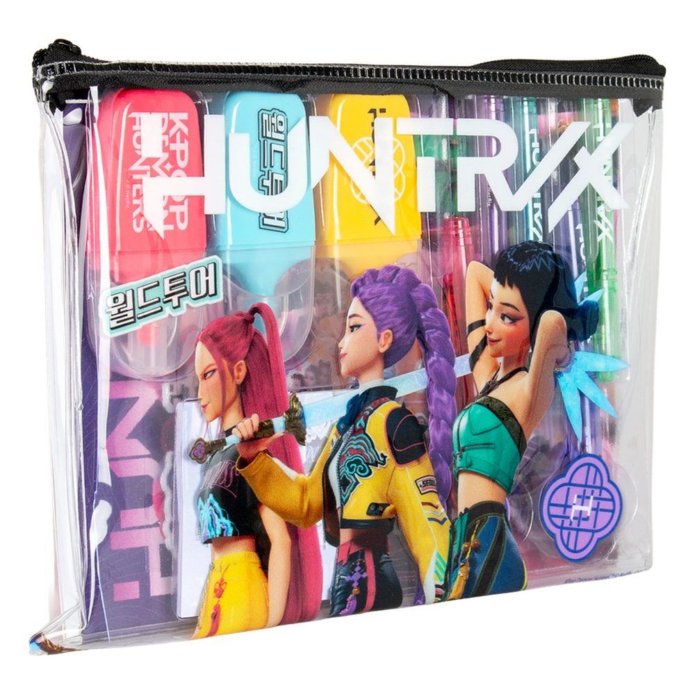 Set papeleria K-Pop Demon Hunters Frikytopia