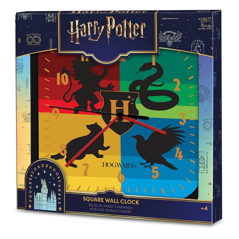 Reloj pared Harry Potter Frikytopia