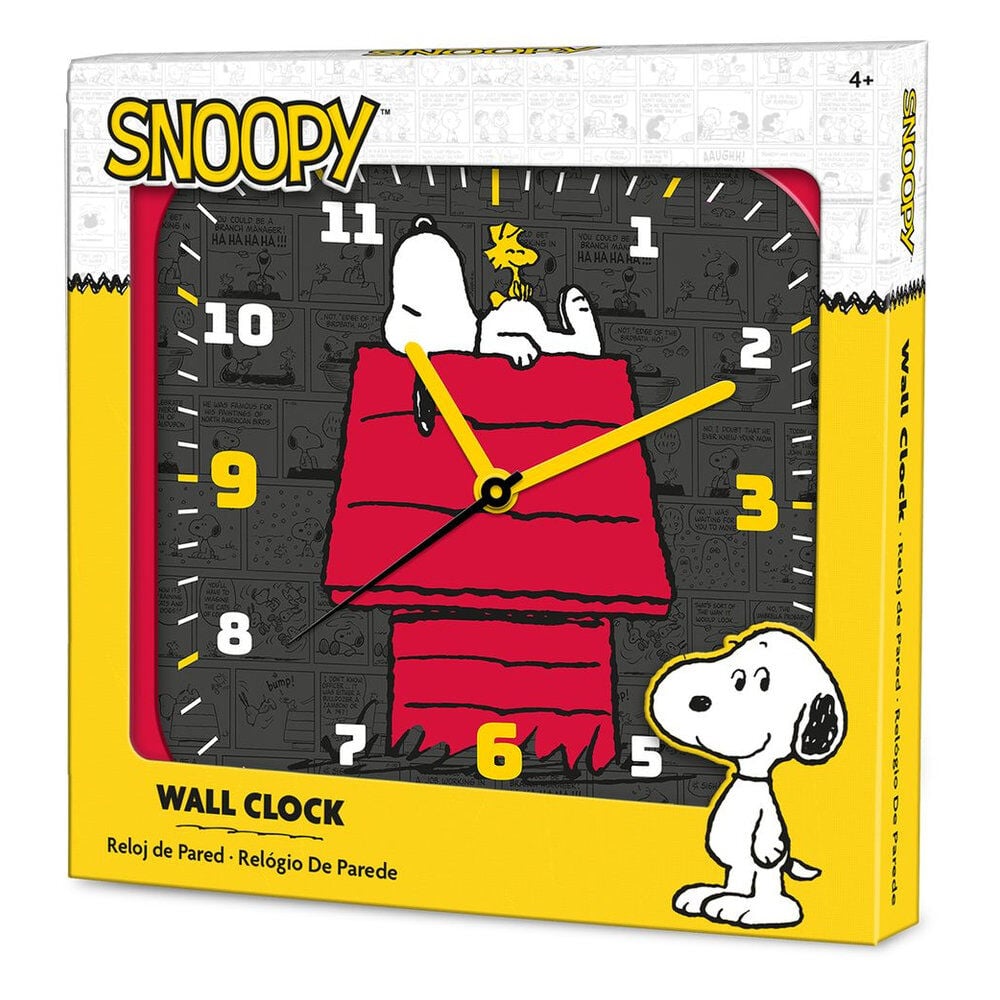 Reloj Pared Snoopy Peanuts Frikytopia