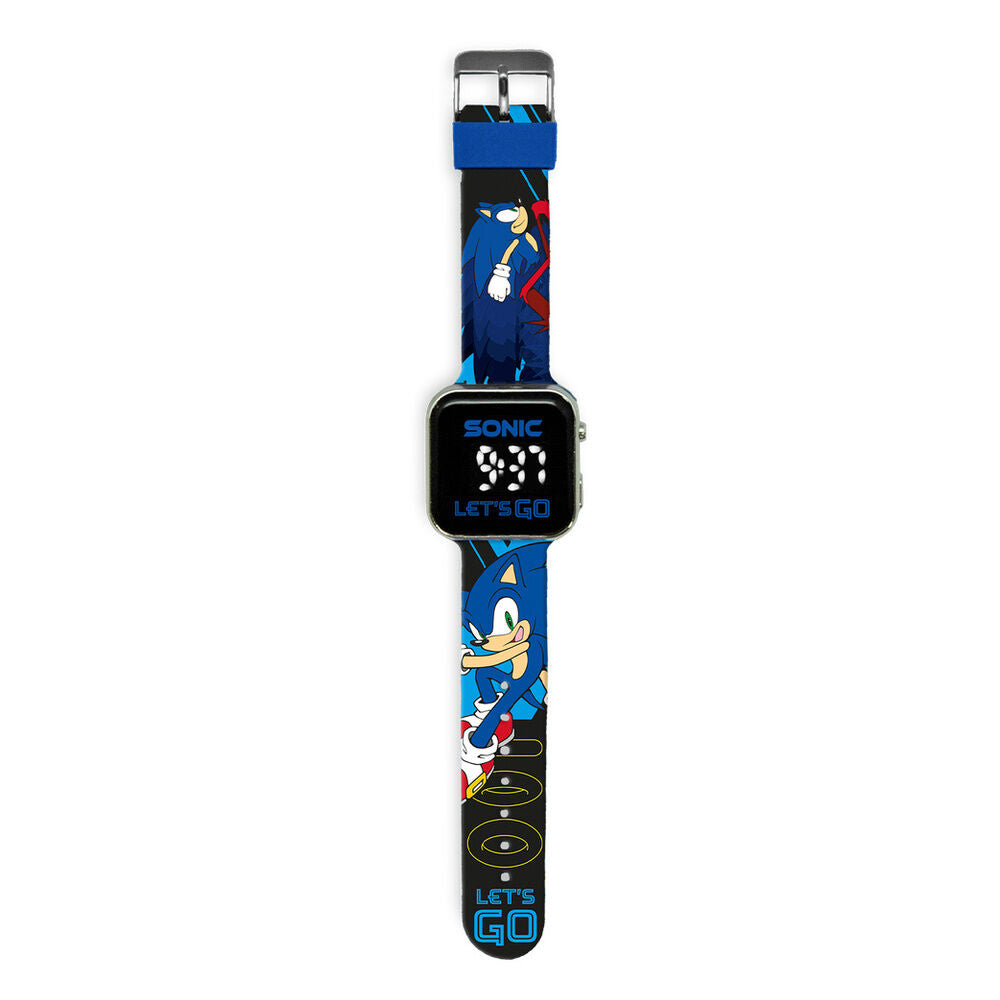 Reloj led multifuncion Sonic the Hedgehog