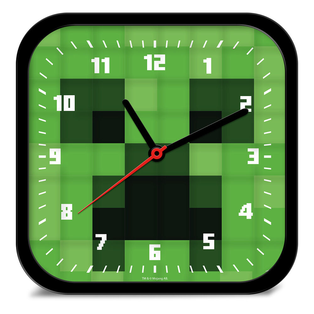 Reloj pared Minecraft