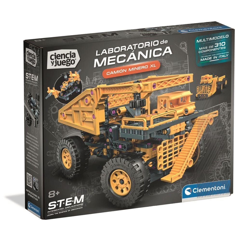 Juego Laboratorio Mecanica Camion Minero XL S.T.E.M Frikytopia