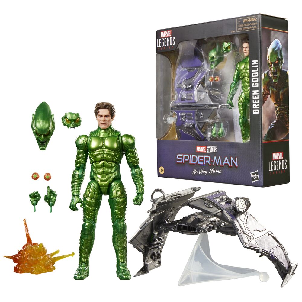 Spider-Man: No Way Home Marvel Legends Figura Green Goblin 15 cm