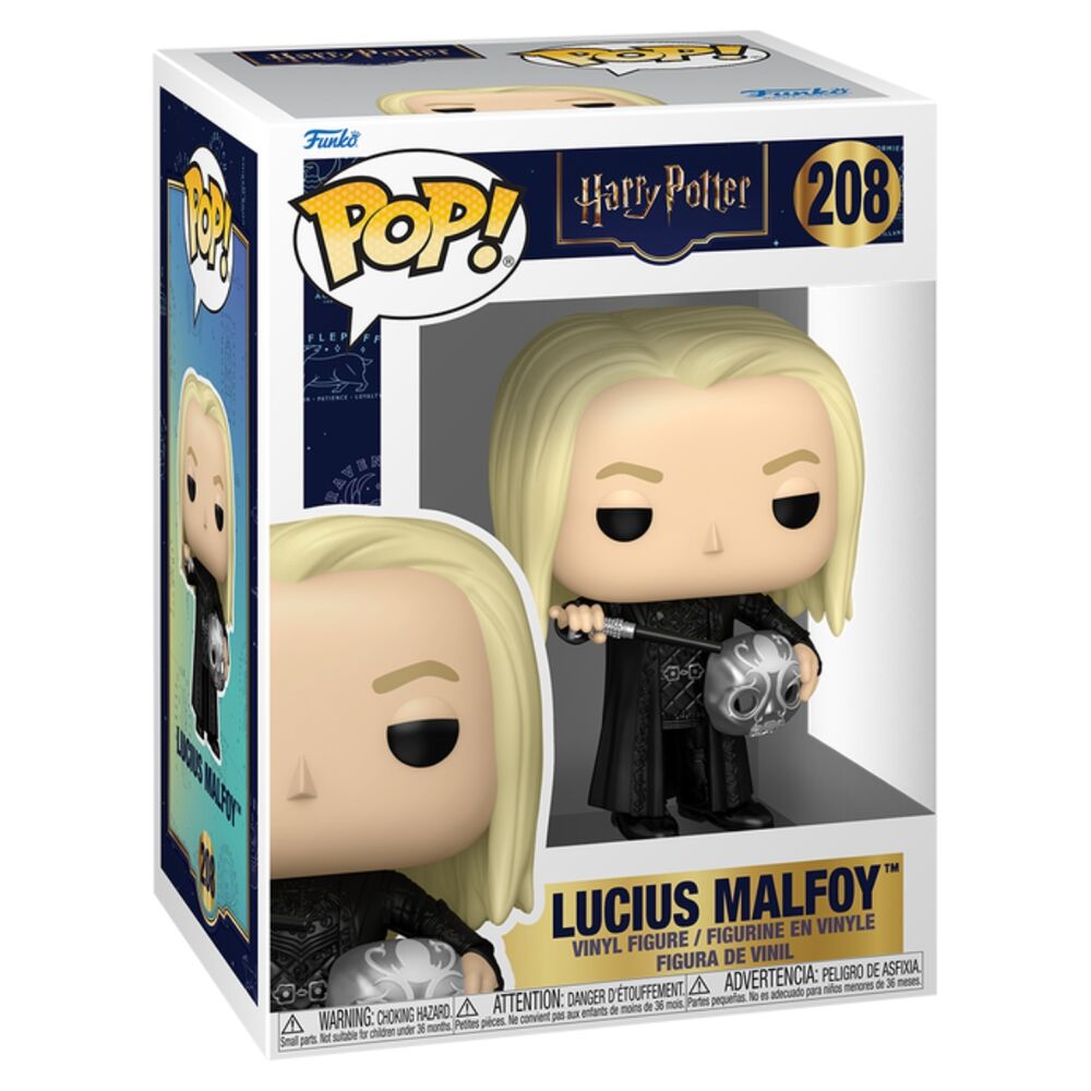 Harry Potter Figura POP! Movies Vinyl Lucius Malfoy 9 cm