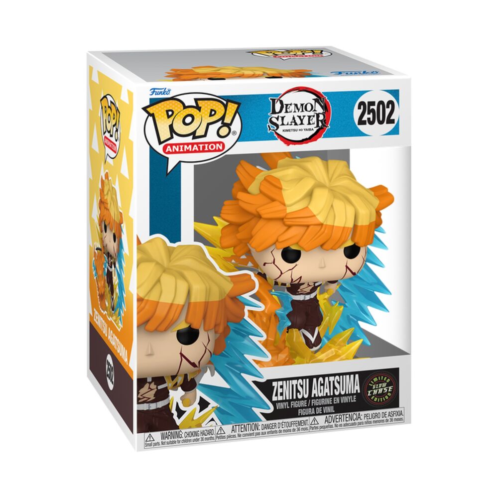 Demon Slayer: Kimetsu no Yaiba Figura POP! Premium Vinyl Zenitsu with Chase (Glow) 9 cm Surtido (3)