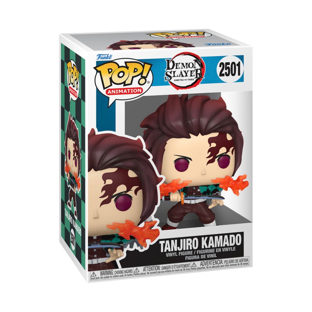 Demon Slayer: Kimetsu no Yaiba - The Movie Figura POP! Animation Vinyl Tanjiro 9 cm