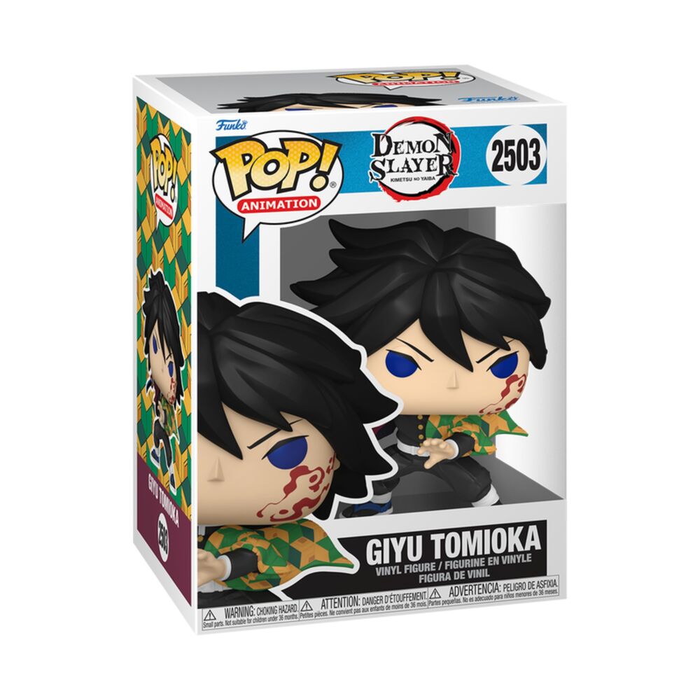 Demon Slayer: Kimetsu no Yaiba - The Movie Figura POP! Animation Vinyl Giyu 9 cm