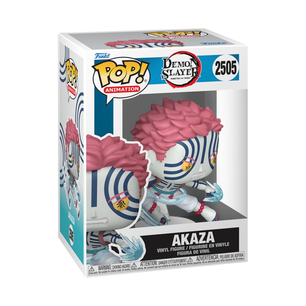 Demon Slayer: Kimetsu no Yaiba - The Movie Figura POP! Animation Vinyl Akaza 9 cm