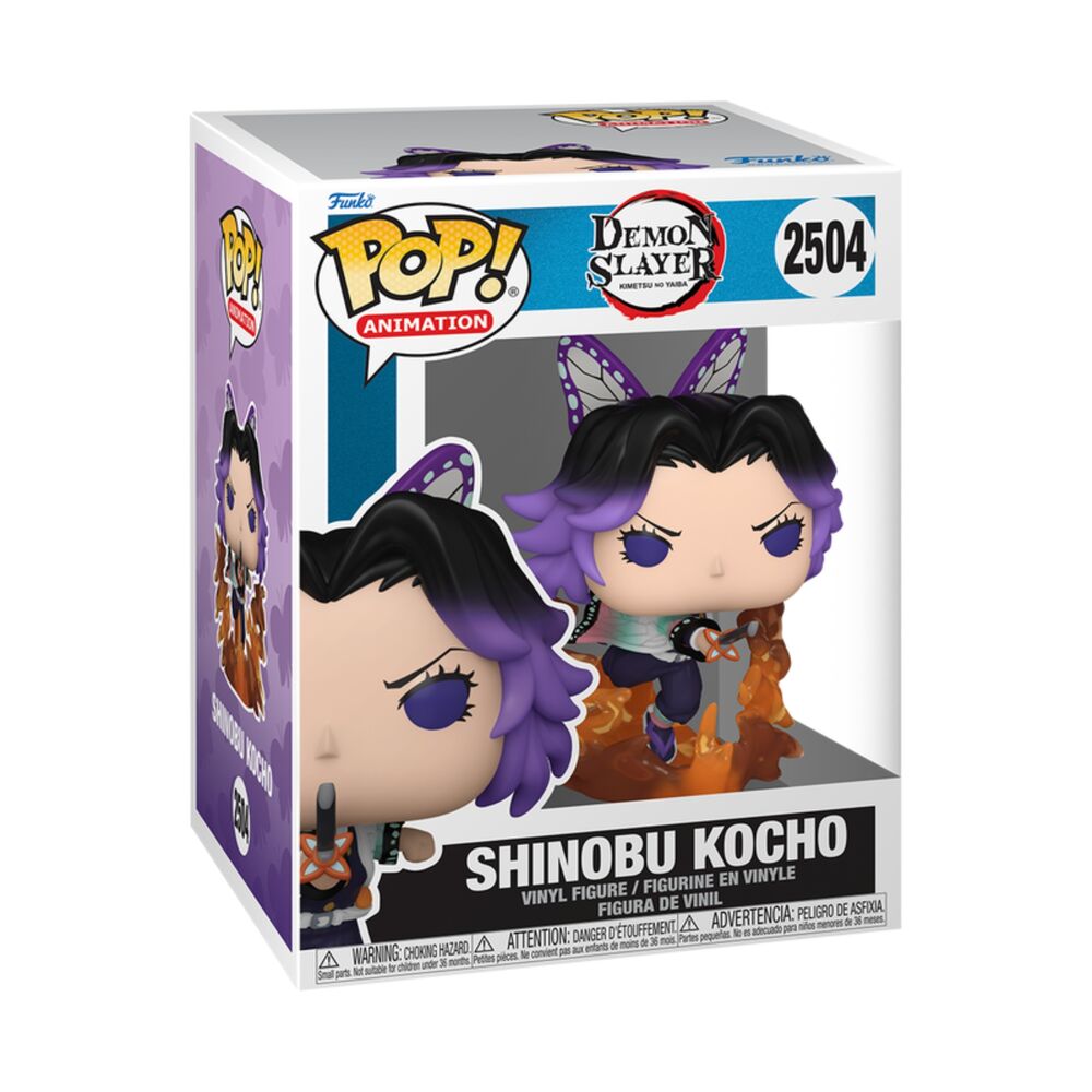 Demon Slayer: Kimetsu no Yaiba - The Movie Figura POP! Premium Vinyl Shinobu 9 cm
